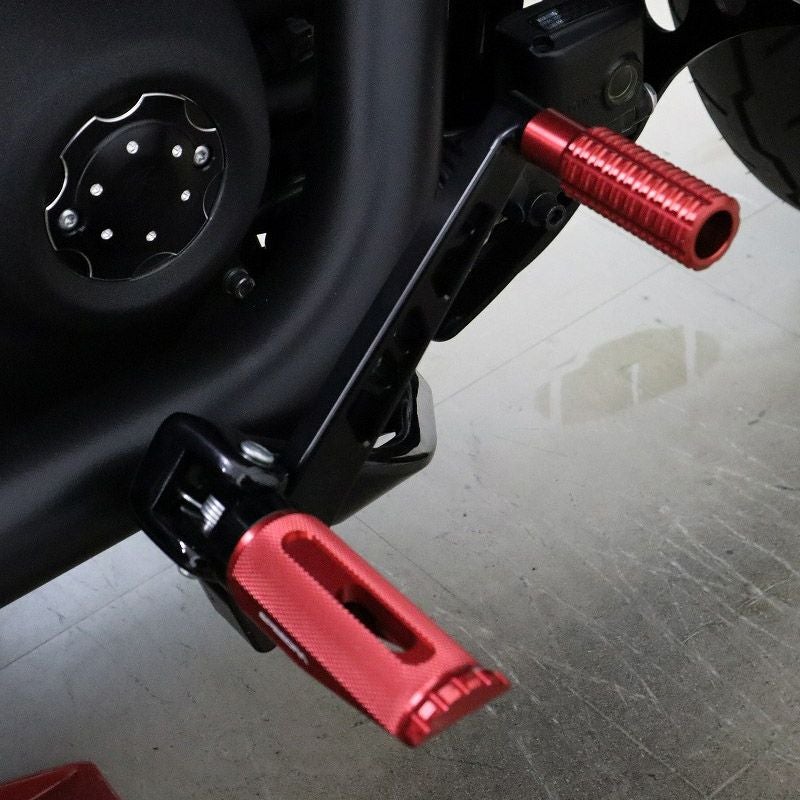 M8 ソフテイル リアブレーキレバーキットV2 Cタイプ (レッド) スピード