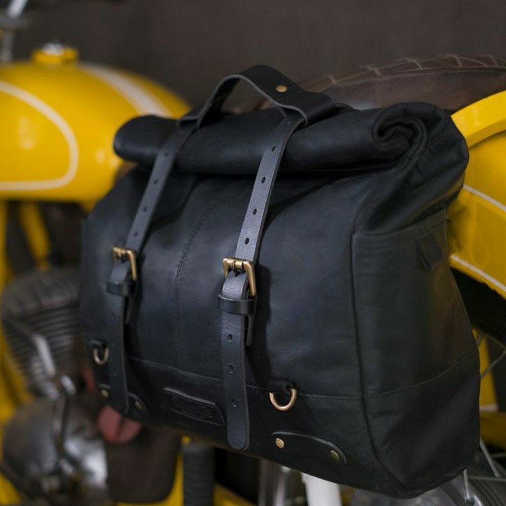 Outlaw サドルバッグ ブラック Trip Machine 
