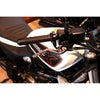 ハーレー X350、X500 ショート・アジャスタブルレバーセット (チタン/ブラック)3