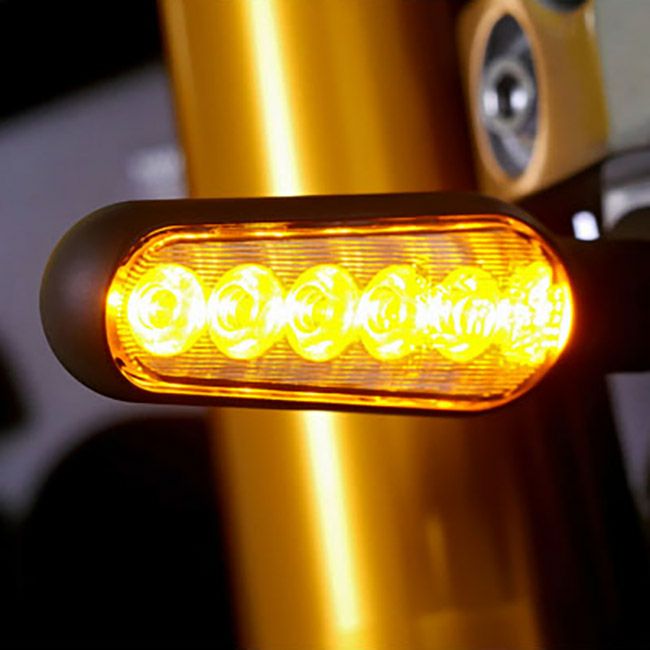  デイトナ シーケンシャルLEDウィンカーセット (ブラック)