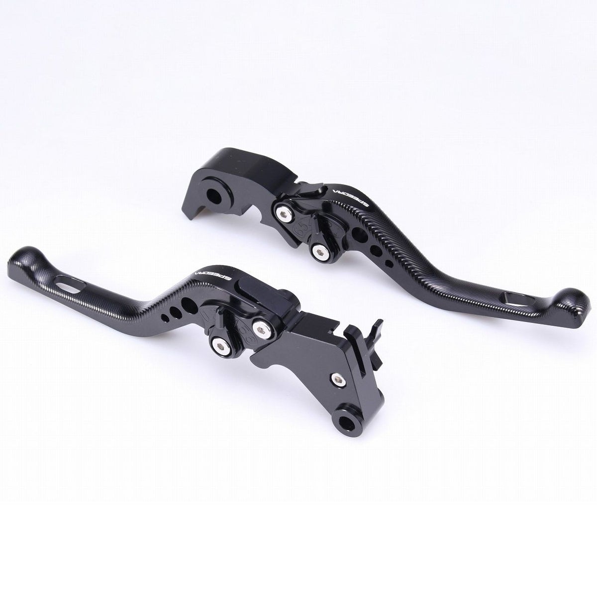 スポーツスターS、ナイトスター、パンアメリカ ショート・アジャスタブルレバーセット (ブラック/ブラック)