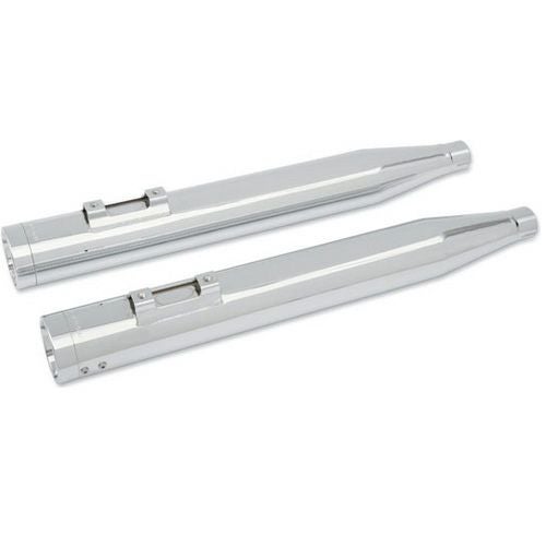 パイソン　プレデター・オーバルスリップオンマフラー　クロームチップ　1995～2016ツーリング-02