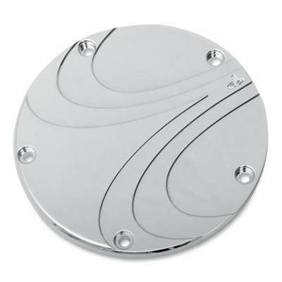 CARL BROUHARD DESIGNS　Waterfall・ダービーカバー　クローム-01