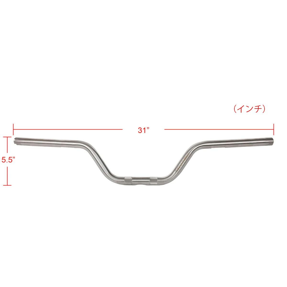 スラッシンサプライ ハイベンド・ハンドルバー (ステンレス)1