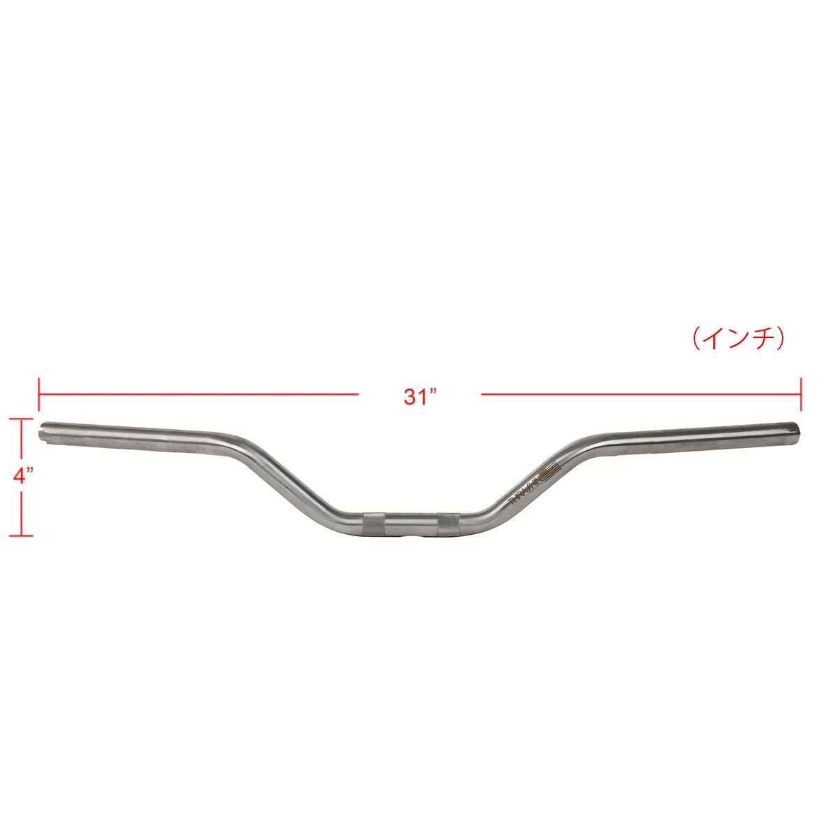 スラッシンサプライ ミッドベンド・ハンドルバー (ステンレス)1