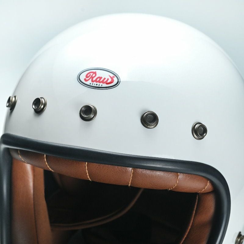 RAWシリーズ スモールシェル フルフェイスヘルメット グロスホワイト feture 5