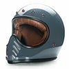 RAWシリーズ スモールシェル フルフェイスヘルメット グロスグレー feture 2