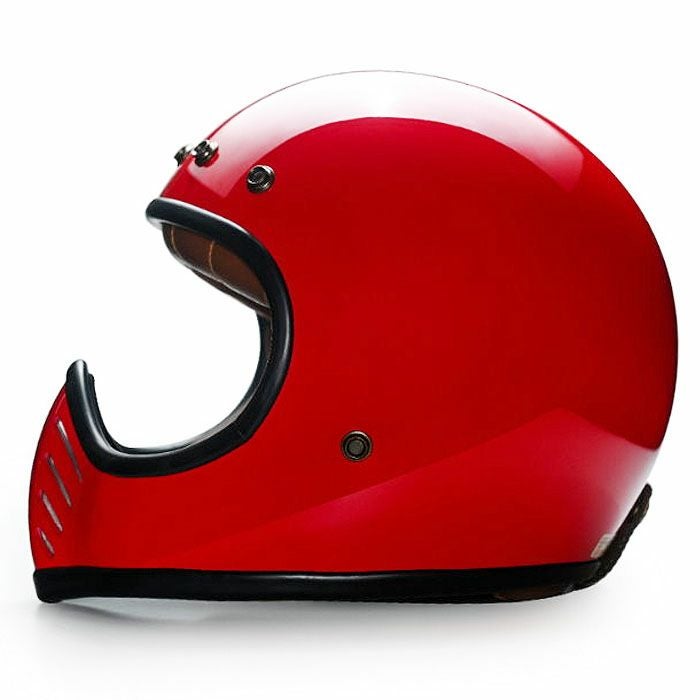 RAWシリーズ スモールシェル フルフェイスヘルメット グロスレッド feture 3