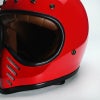 RAWシリーズ スモールシェル フルフェイスヘルメット グロスレッド feture 6