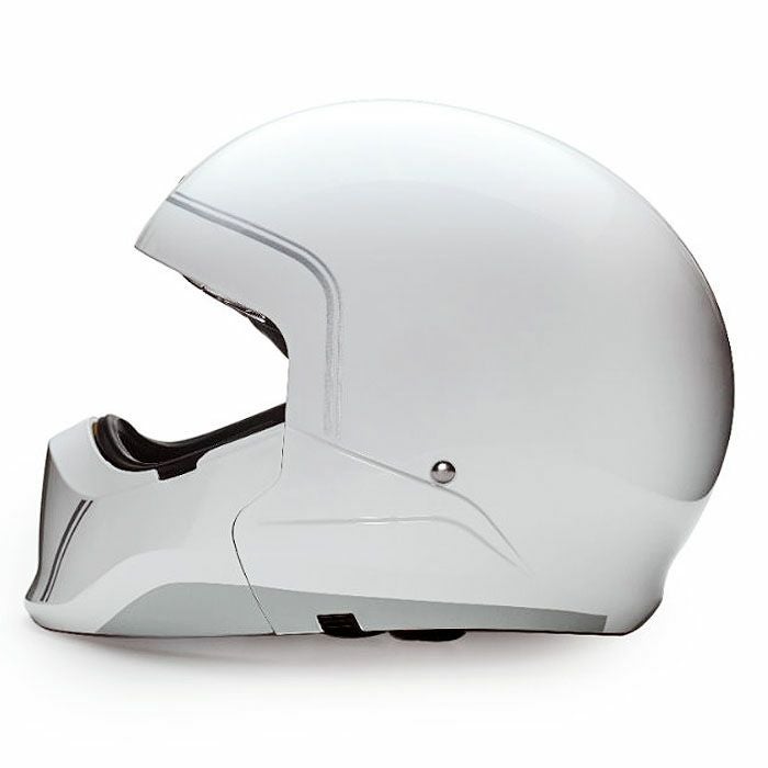 HANKシリーズ 2WAY フルフェイスヘルメット グロスホワイト feture 3