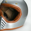 STEVENシリーズ フルフェイスヘルメット セミマットシルバー feture 5