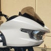 2024以降 ロードグライド 10.5インチ ウィンドシールド (ライトスモーク)