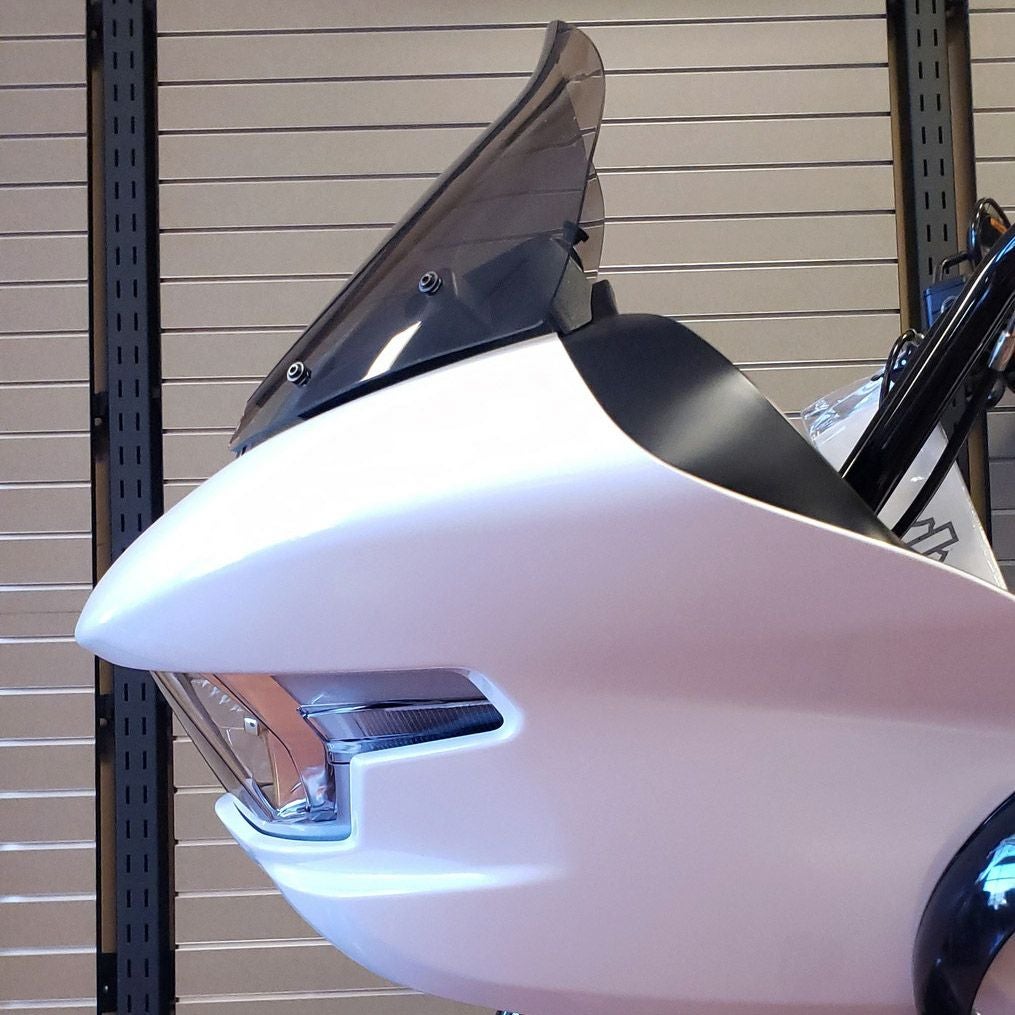  2024以降 ロードグライド 12.5インチ ウィンドシールド (ライトスモーク)