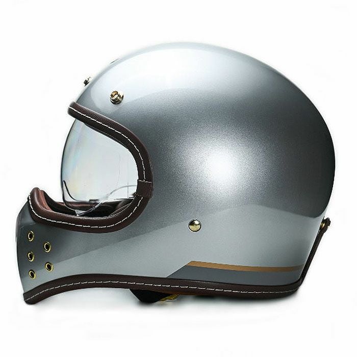 SIMONシリーズ フルフェイスヘルメット グロスシルバー feture 3