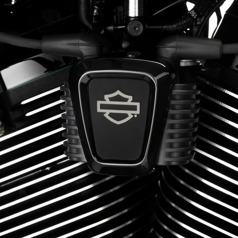 2018以降 ソフテイル、2025以降 ツーリング バーアンドシールド コイルカバー (ブラック)