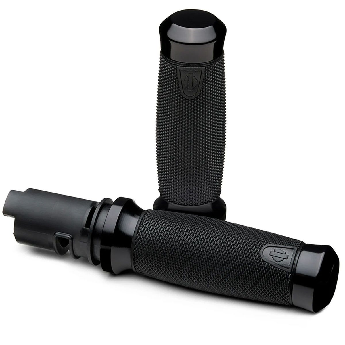 2024以降 ツーリング、2025以降ソフテイル ゲットアグリップ ハンドグリップセット (ブラック)1