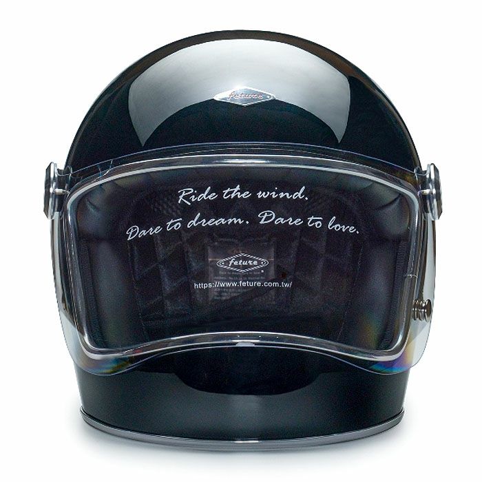 LENNONシリーズ フルフェイスヘルメット グロスブラック feture 2