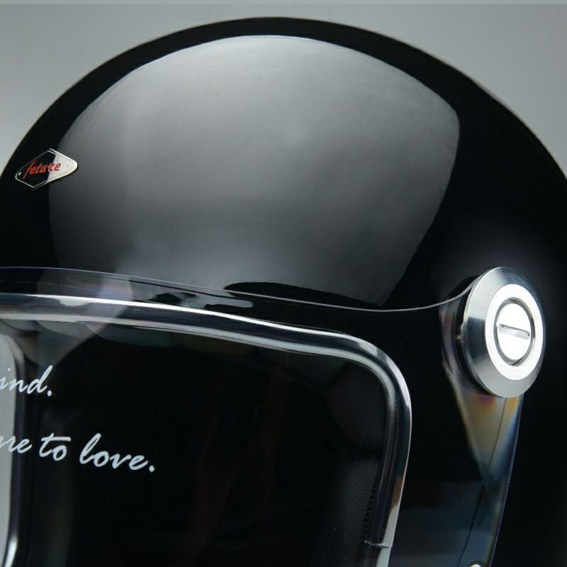 LENNONシリーズ フルフェイスヘルメット グロスブラック feture 4