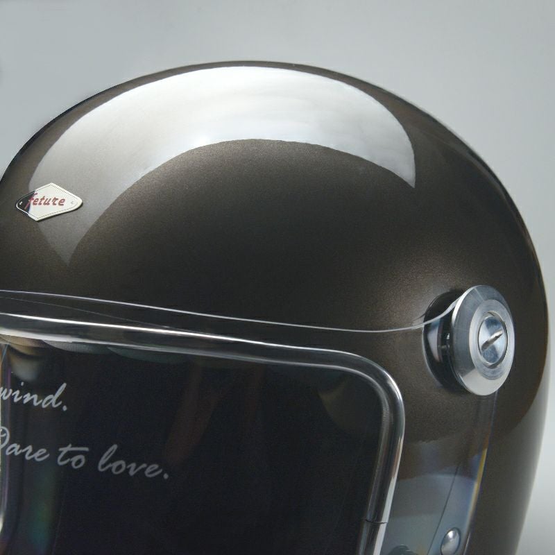 LENNONシリーズ フルフェイスヘルメット グロスガンメタルグレー feture 4