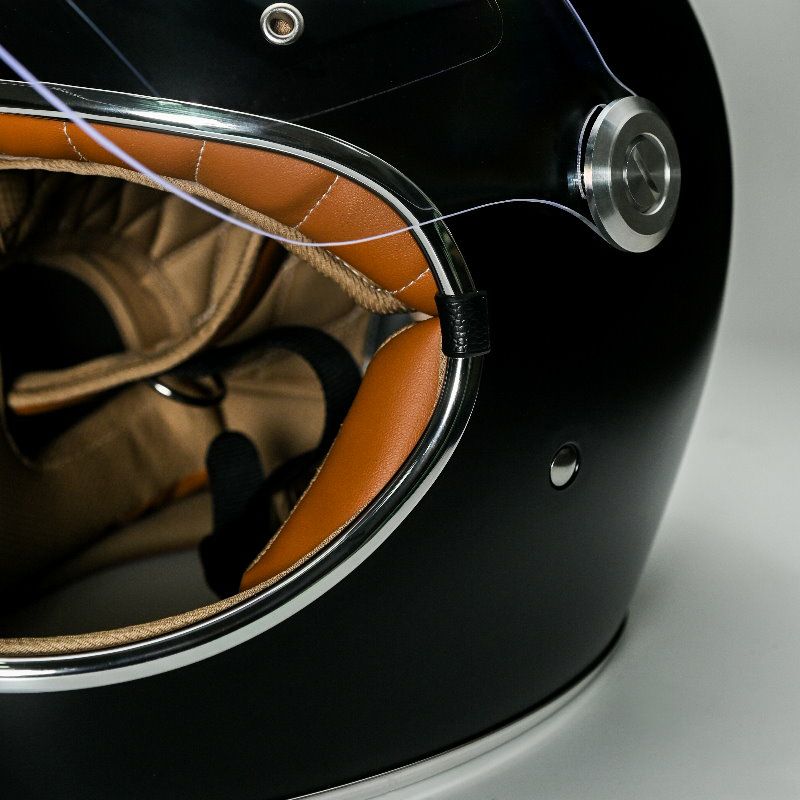 MODER ADELINEシリーズ フルフェイスヘルメット マットブラック feture 5