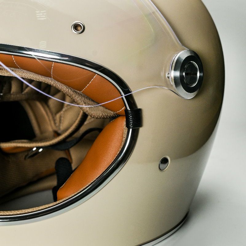 MODER ADELINEシリーズ フルフェイスヘルメット ブライトライトミルクティー feture 5