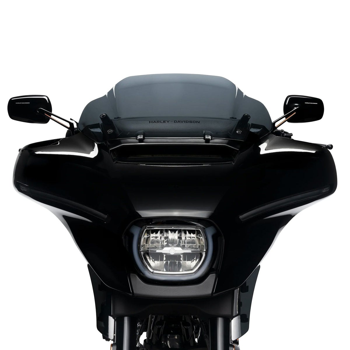 2024以降 ストリートグライド ウィンドスプリッター 8インチ・ウィンドシールド (ダークスモーク)