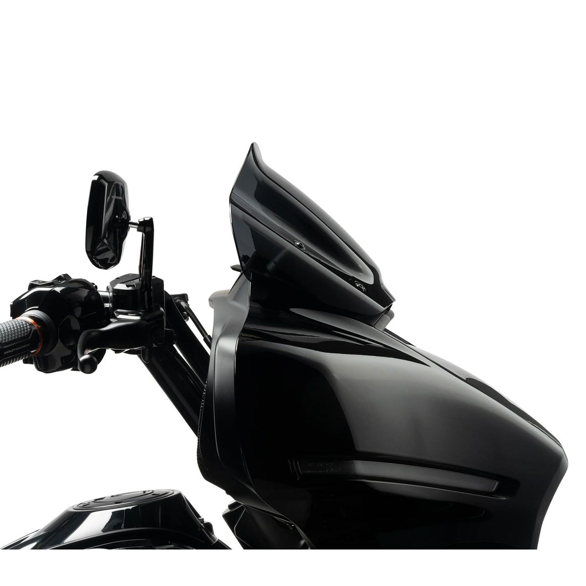 2024以降 ストリートグライド ウィンドスプリッター 8インチ・ウィンドシールド (ダークスモーク)1