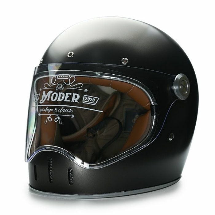 MODER LOUISEシリーズ フルフェイスヘルメット マットアイアン feture