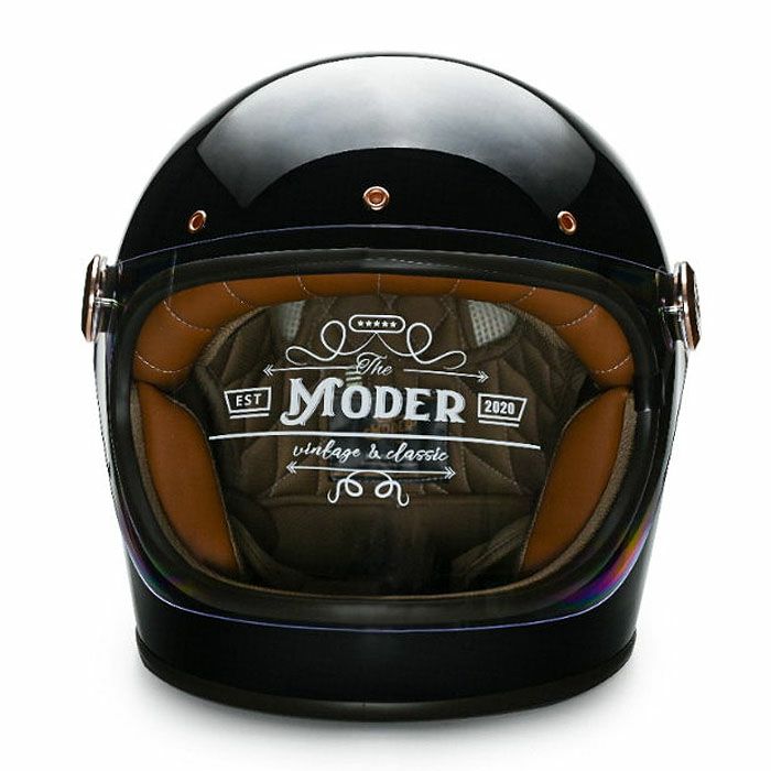 MODER BENJAMINシリーズ フルフェイスヘルメット ブラック feture 2
