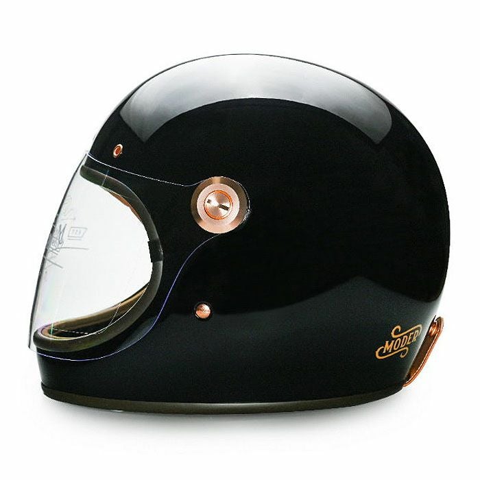 MODER BENJAMINシリーズ フルフェイスヘルメット ブラック feture 3