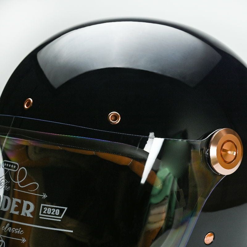 MODER BENJAMINシリーズ フルフェイスヘルメット ブラック feture 4