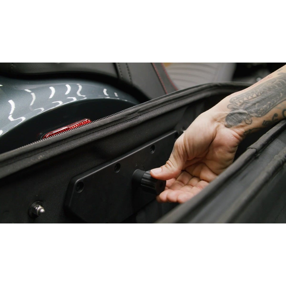 ディフェンダー クイックリリース サドルバッグセット5