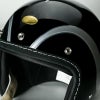 500TXシリーズ 2LOUD カスタム ジェットヘルメット グロスブラック/シルバー feture 5