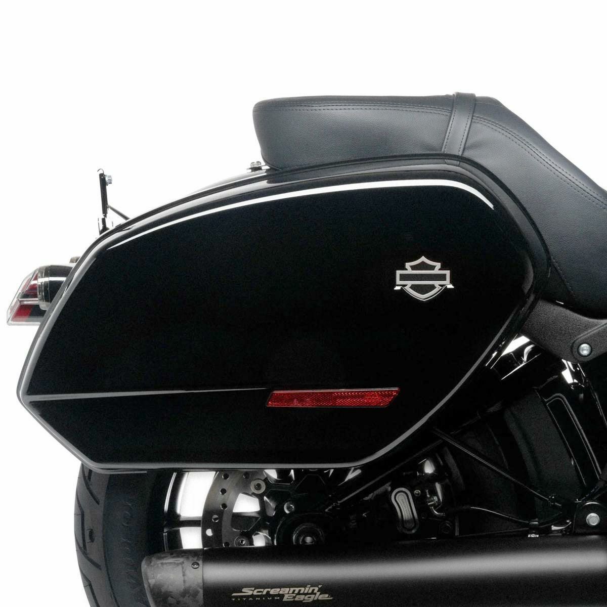 2025以降 ローライダーS FXLRST サドルバッグセット (ビビッドブラック