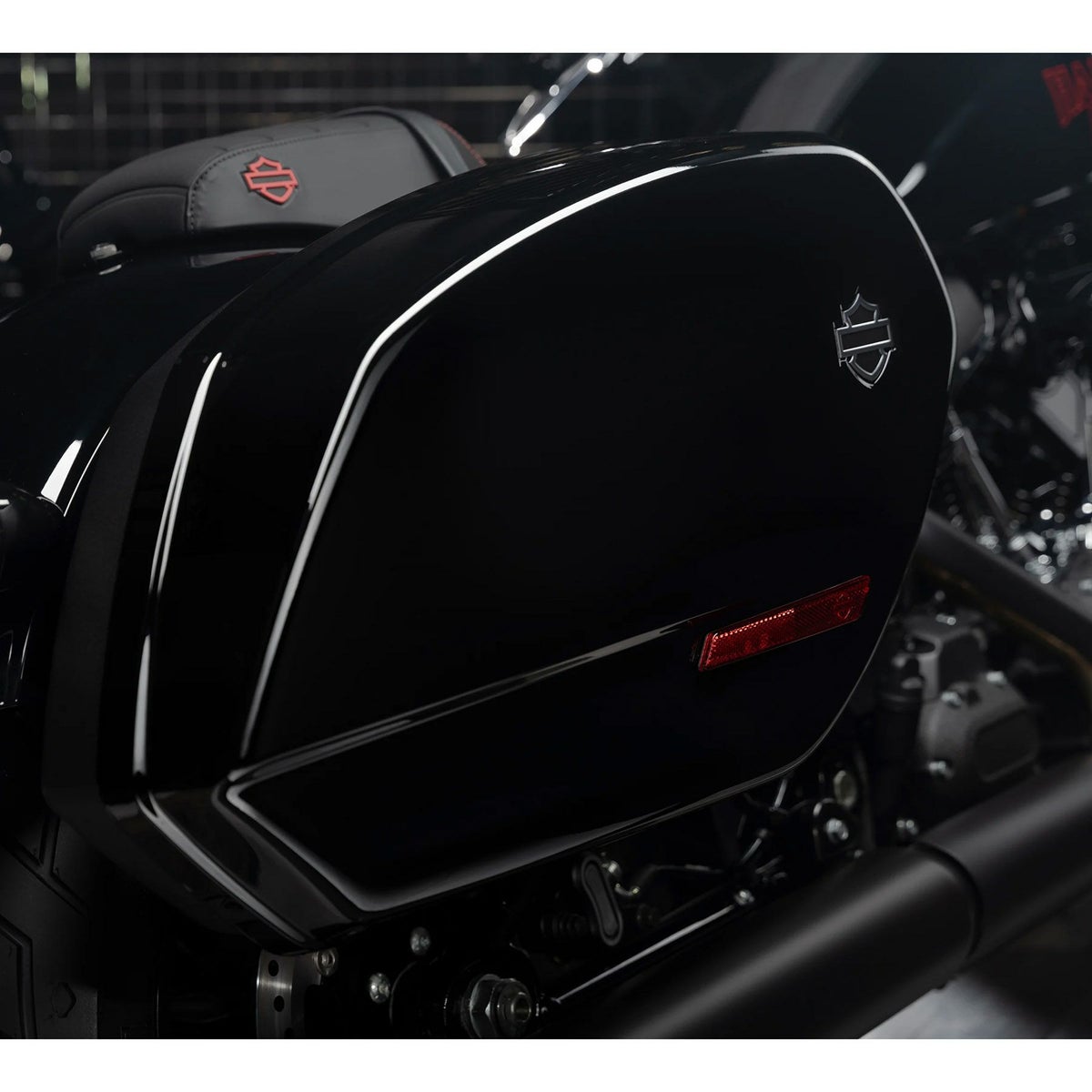 025以降 ローライダーS FXLRST サドルバッグセット (ビビッドブラック)4