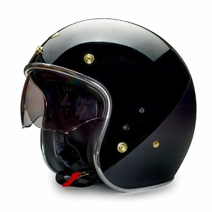 BRIANシリーズ インナーバイザー ジェットヘルメット ブラック feture