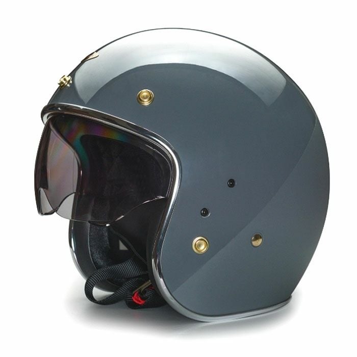 BRIANシリーズ インナーバイザー ジェットヘルメット セメントグレー feture