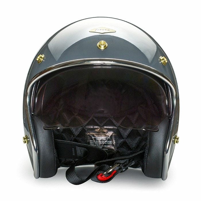 BRIANシリーズ インナーバイザー ジェットヘルメット セメントグレー feture 2
