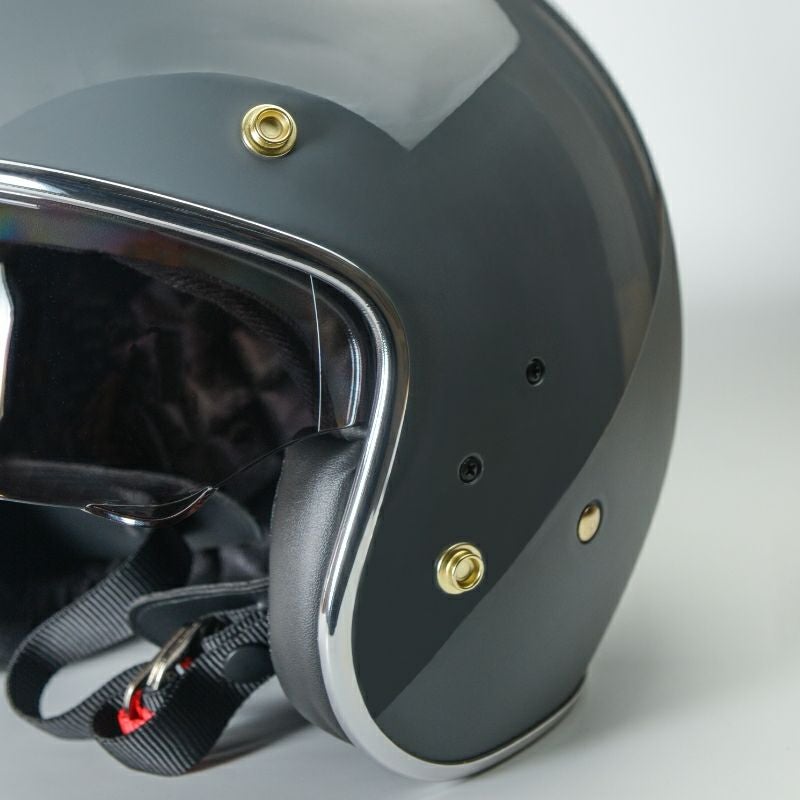 BRIANシリーズ インナーバイザー ジェットヘルメット セメントグレー feture 5