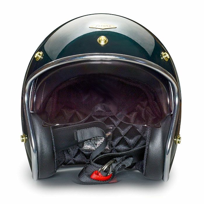 BRIANシリーズ インナーバイザー ジェットヘルメット グリーン feture 2