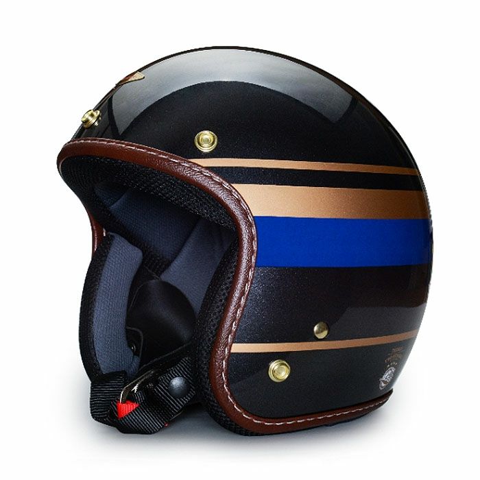 Roeg x 13-1/2 ジェットヘルメット メタリック・ブルー |ハーレー
