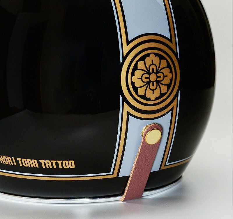 HORI TORAシリーズ TATTOO インナーバイザー ジェットヘルメット ブラック feture 7