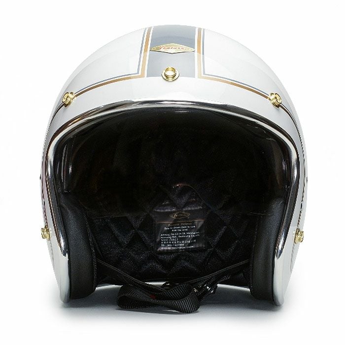 HORI TORAシリーズ TATTOO インナーバイザー ジェットヘルメット スノーホワイト feture 2