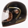 フルフェイス ヘルメット ロードスター3 ブラック/ゴールドライン By City