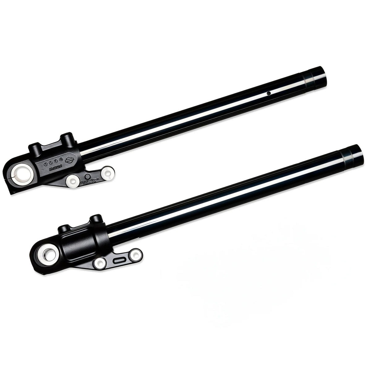 M8 ローライダーS/ST、ファットボブ、エルディアブロ DLCコーティング フロントフォークチューブ1