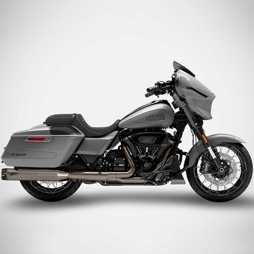 2021以降 ツーリング 4.5インチ・スリップオンマフラー ユーロ5 (ブラッククローム)