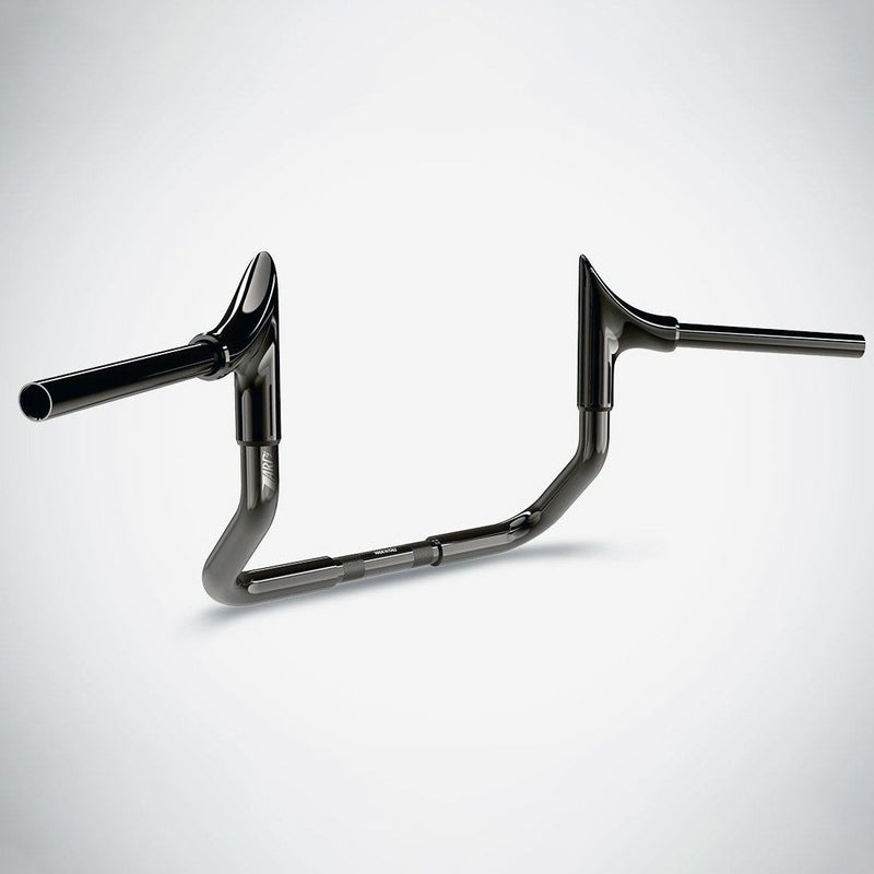 2024以降 ストリートグライド ブル 10インチ ハンドルバー (ブラッククローム)