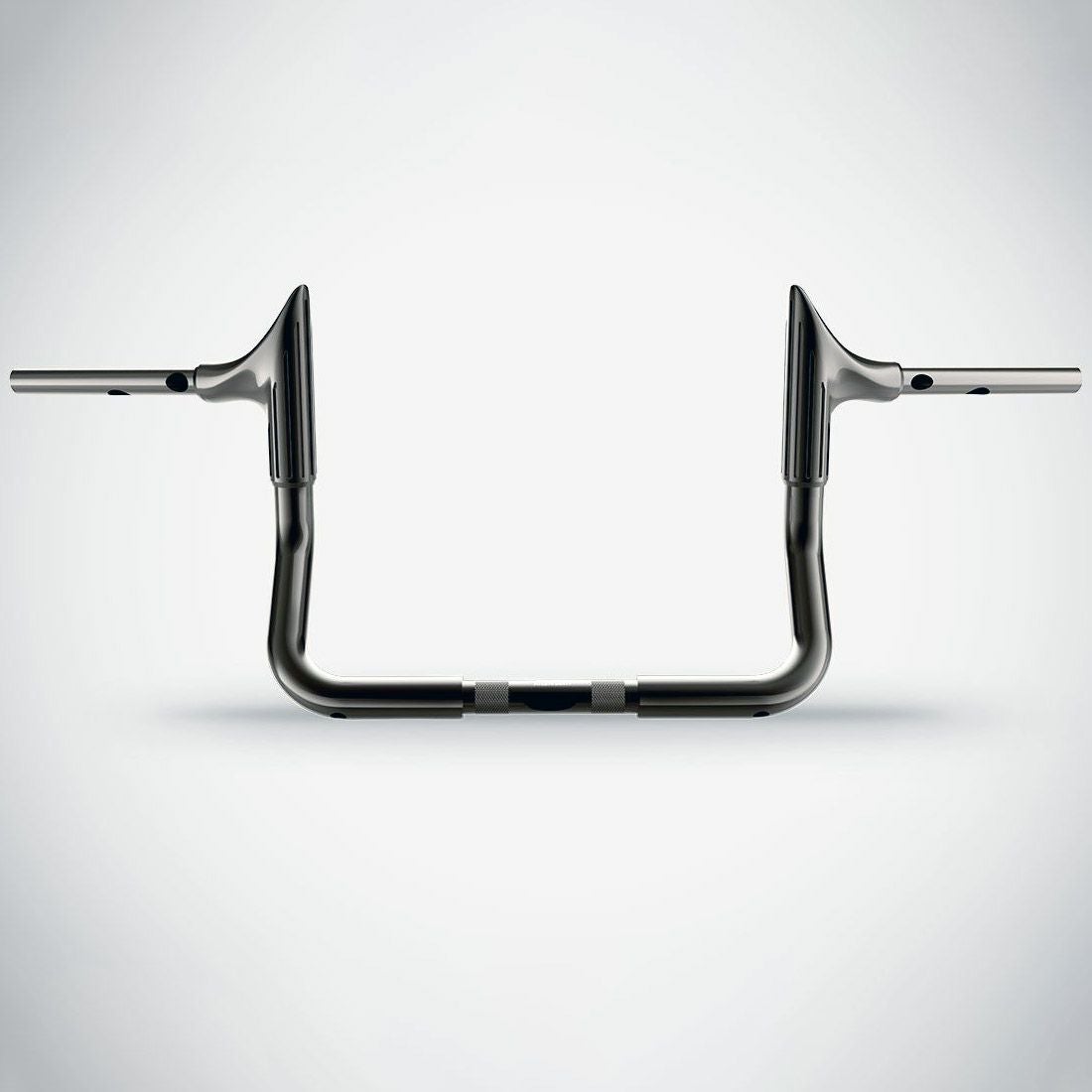 2024以降 ストリートグライド ブル 10インチ ハンドルバー (ブラッククローム)1