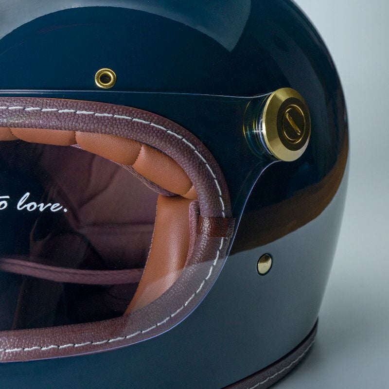 THOMASシリーズ フルフェイスヘルメット グロスダークブルー feture 5