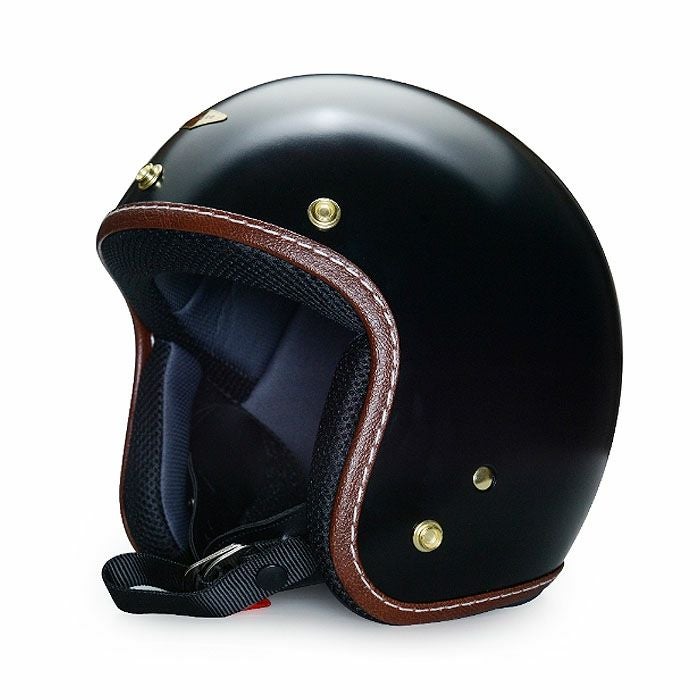 DEREKシリーズ ジェットヘルメット マットブラック feture